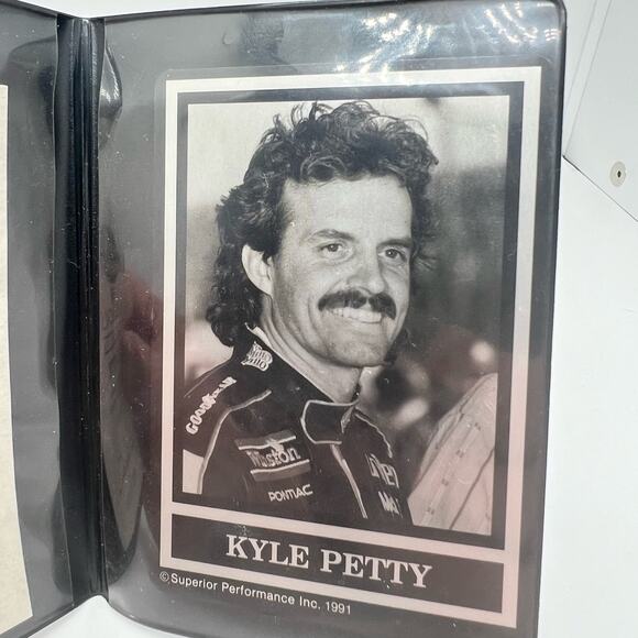 🎁 1991 Kyle Petty Superior Performance Racing Metals Silver Edition Card - Picture 3 of 4